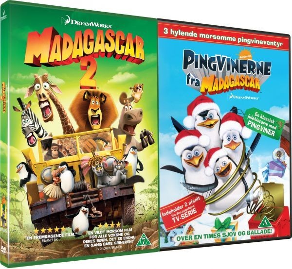 Køb Madagascar 2 + Pingvinerne [2-disc]